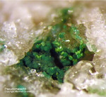 Odenwald Mineralien Borstein Pseudomalachit
