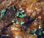 Odenwald Mineralien Borstein Pseudomalachit