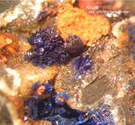Sauerland Mineralien Müschede Azurit