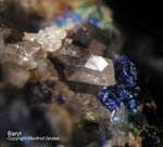 Sauerland Mineralien Müschede Baryt