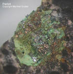 Sauerland Mineralien Müschede Partzit