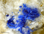 Odenwald Mineralien Waschenbach Azurit