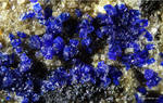 Hessen Mineralien Altenmittlau Azurit