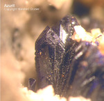 Hessen Mineralien Altenmittlau Azurit