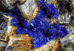 Hessen Mineralien Altenmittlau Azurit