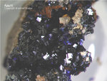 Hessen Mineralien Altenmittlau Azurit
