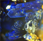 Hessen Mineralien Altenmittlau Azurit