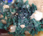 Hessen Mineralien Altenmittlau Pseudomalachit