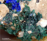 Hessen Mineralien Altenmittlau Pseudomalachit