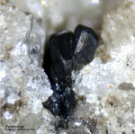 Eifel Mineralien Bellerberg  Pyroxmangit