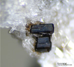 Eifel Mineralien Bellerberg  Pyroxmangit