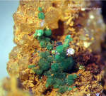 Sauerland Mineralien Müschede Malachit
