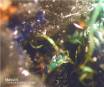 Sauerland Mineralien Müschede Malachit