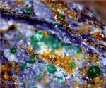 Mineralien Griechenland Lavrion Hilarion Laurion Cornubit