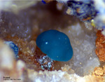 Griechenland Mineralien Lavrion KM3 Rosasit