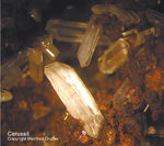Sauerland Mineralien Ramsbeck Cerussit