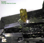 Österreich Mineralien Söllnkar Epidot