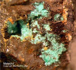 Sauerland Mineralien Ramsbeck Malachit