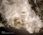 Harz Mineralien Gabbro Baryt