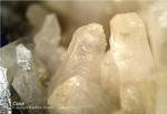 Harz Mineralien Gabbro Calcit