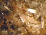 Harz Mineralien Oberschulenberg Glücksrad Cerussit