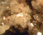 Eifel Mineralien Nickenicher Sattel Sanidin