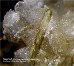 Eifel Mineralien Nickenicher Sattel Saponit