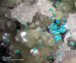 Griechenland Lavrion Mineralien Barbara Rosasit