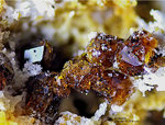 Mineralien Eifel Bellerberg Andradit
