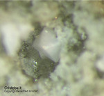 Eifel Mineralien Bellerberg Cristobalit