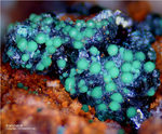 Mineralien Griechenland Lavrion Hilarion Konichalcit