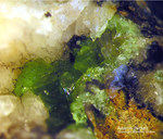 Lavrion Mineralien KM3 Nickeladamin