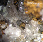Griechenland Lavrion Mineralien Plaka Cerussit
