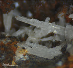 Griechenland Lavrion Mineralien Plaka Cerussit