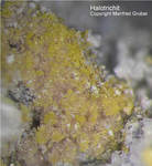 Griechenland Lavrion Mineralien Plaka Halotrichit