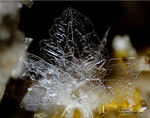 Eifel Mineralien Bellerberg Tridymit