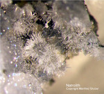 Eifel Mineralien Graulei Natrolith