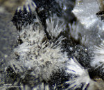 Eifel Mineralien Graulei Natrolith