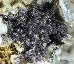 Eifel Mineralien Graulei Perowskit