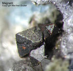 Eifel Mineralien Mendig Magnetit