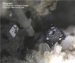 Eifel Mineralien Mendig Magnetit