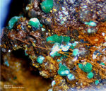 Eifel Mineralien Bleialf Malachit
