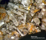 Eifel Mineralien Graulei Nephelin
