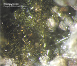 Eifel Mineralien Rothenberg Klinopyroxen