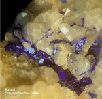 Odenwald Mineralien Reichenbach Borstein Azurit