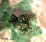 Odenwald Mineralien Reichenbach Borstein Malachit