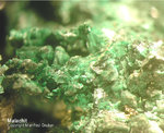 Odenwald Mineralien Reichenbach Borstein Malachit