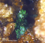Odenwald Mineralien Reichenbach Borstein Malachit