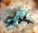 Österreich Mineralien Mockleiten Malachit