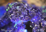 Griechenland Lavrion Mineralien Christiana Azurit